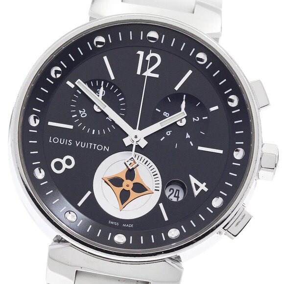 LOUIS VUITTON Tambour Moon Star Q8G01 Chronograph Quartz Ladies Watch_879950 - Picture 7 of 7